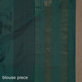 Mercerized cotton ilkal saree with rudraksha border 22