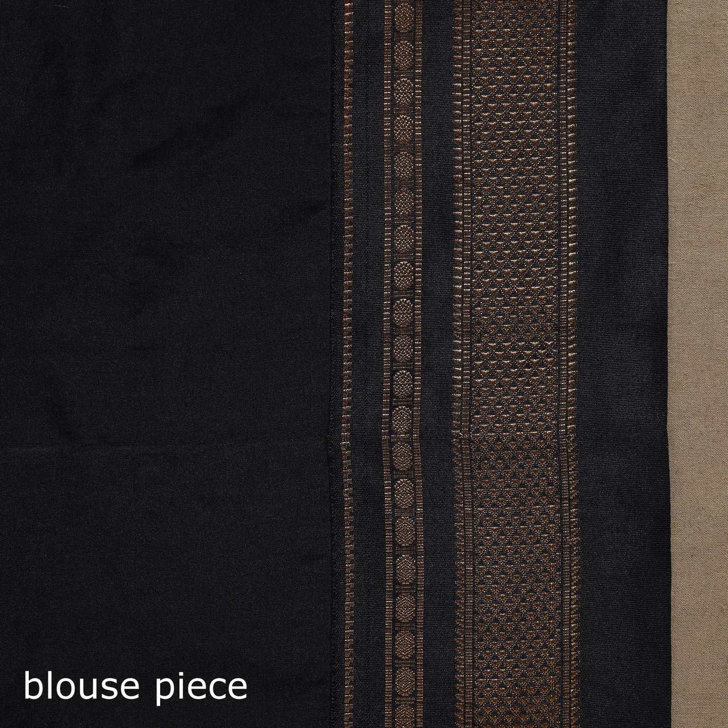 Mercerized cotton zari stripes ilkal saree with chikki