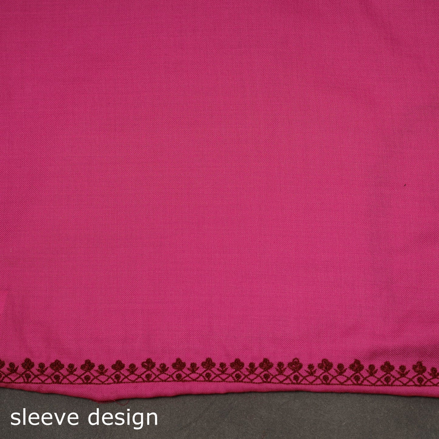 Merino wool hand embroidery 3pc unstitched dress material