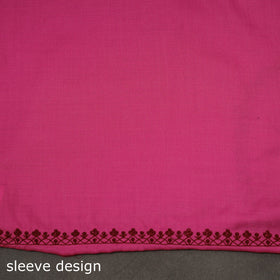 Merino wool hand embroidery 3pc unstitched dress material