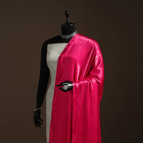 Modal silk natural dyed plain dupatta with lagdi patta 02