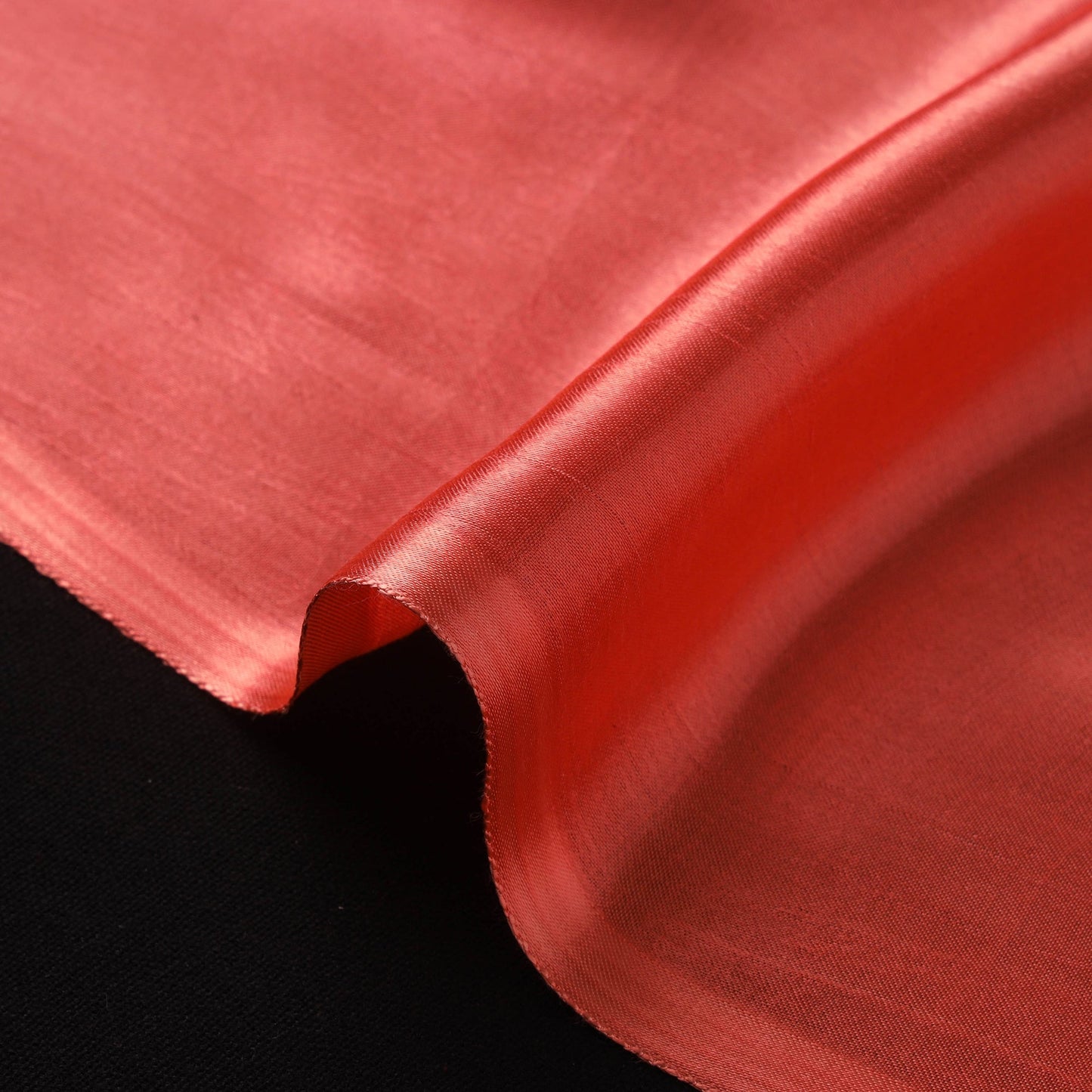 Modal silk natural dyed plain fabric 05 - handcrafted