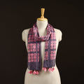 Mul cotton kutch hand batik stole with tassels 26