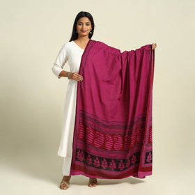 Buy Natural Dye Mul Cotton Bagh Print Dupatta