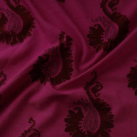 Natural dyed cotton hand bagh fabric 22 - handcrafted