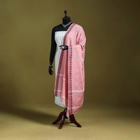 Odisha handloom cotton sambalpuri dupatta 02 - handcrafted