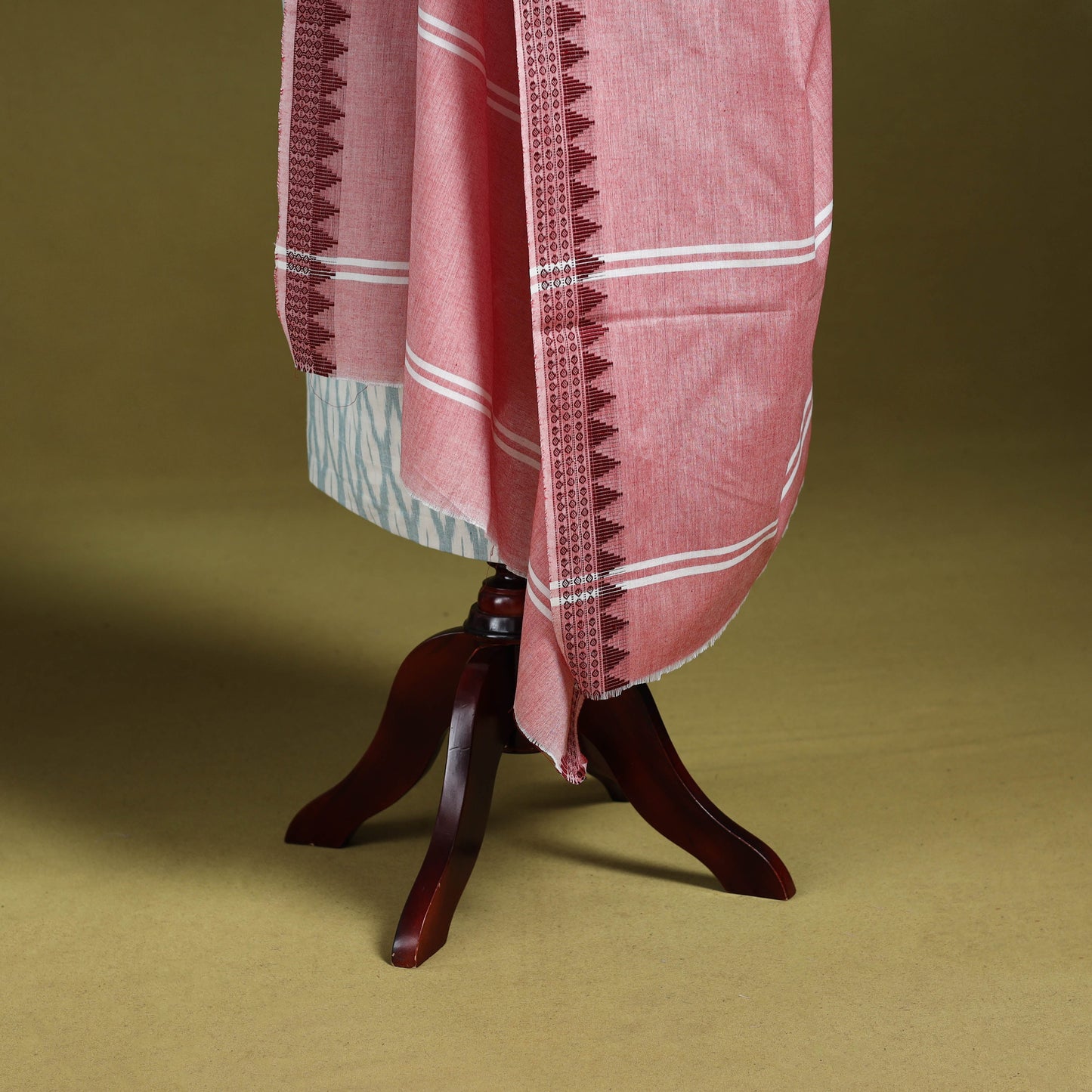 Odisha handloom cotton sambalpuri dupatta 02 - handcrafted