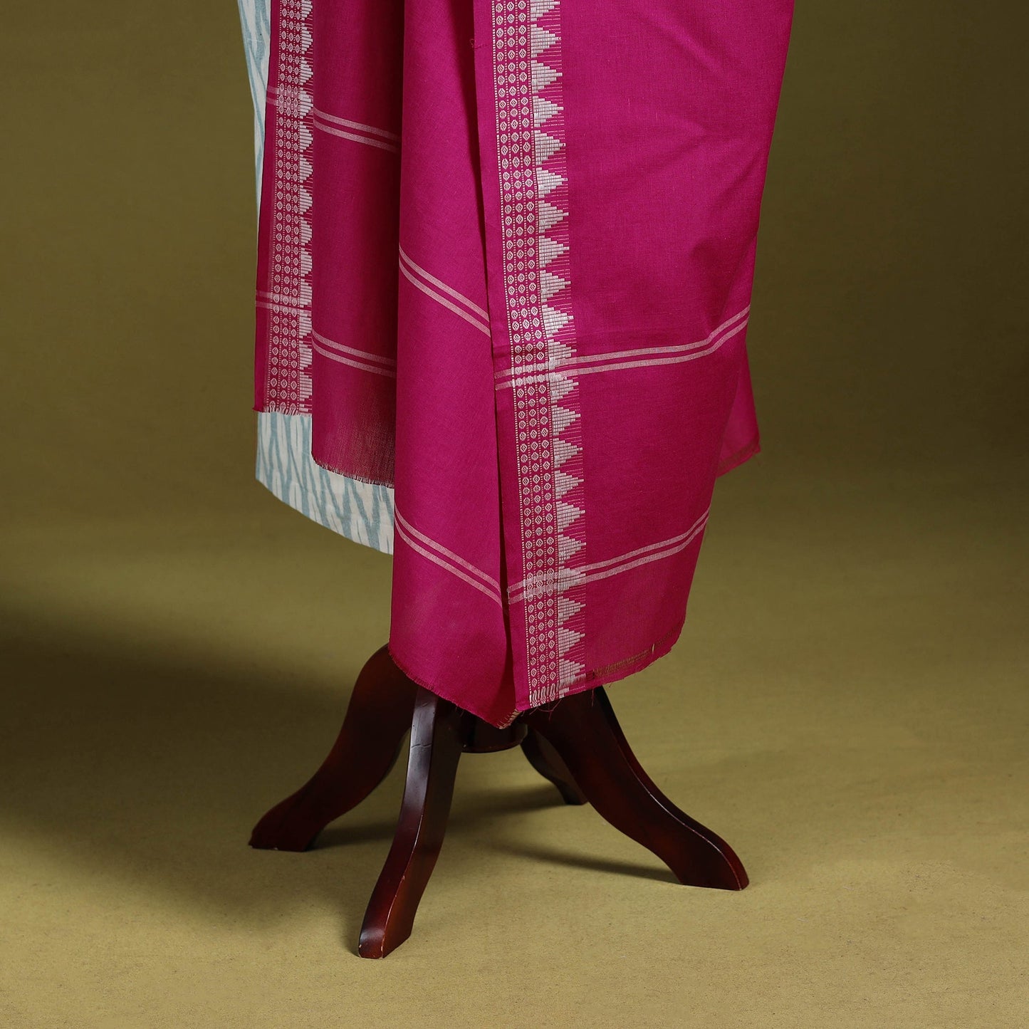 Odisha handloom cotton sambalpuri dupatta 07 - handcrafted