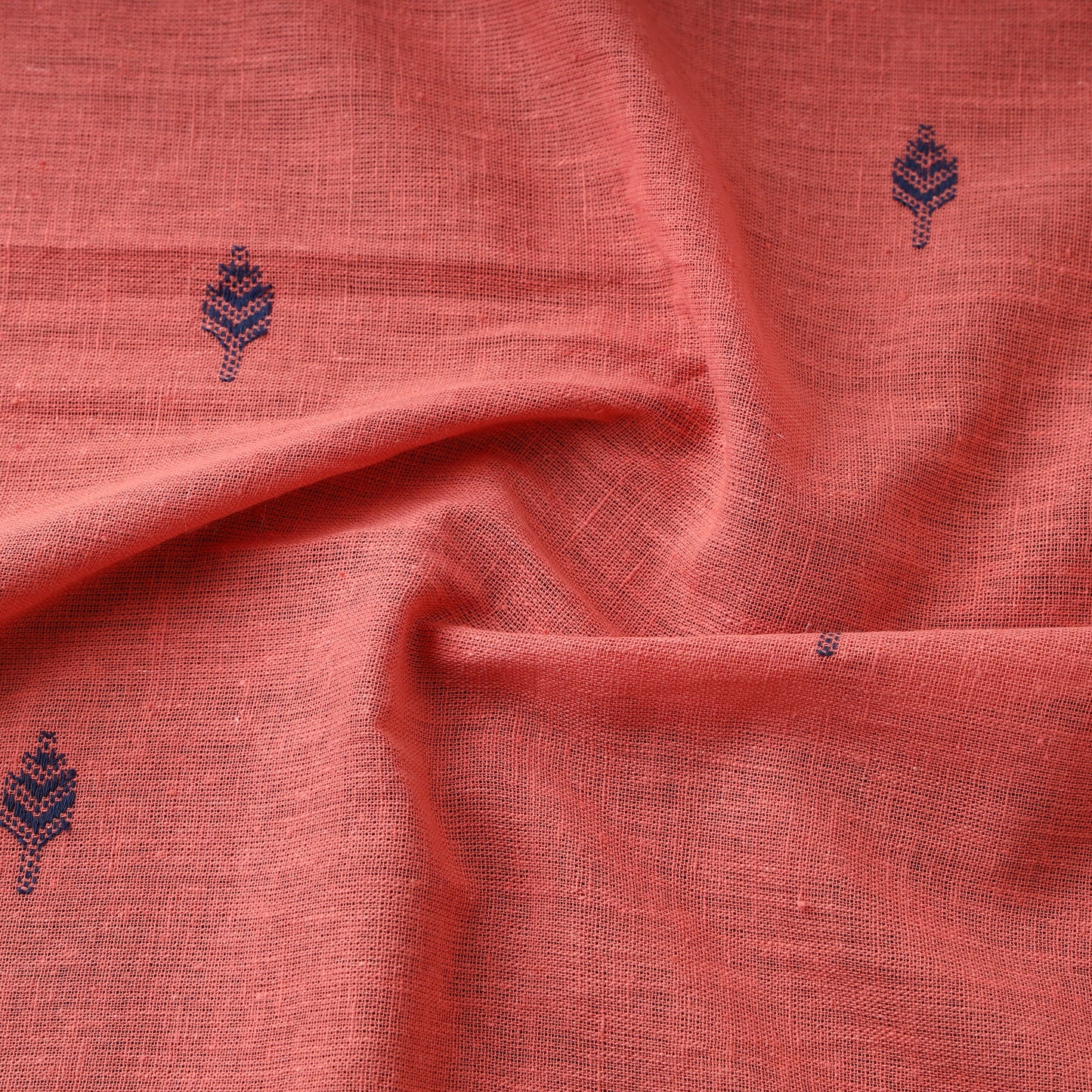  Organic Kala Cotton Handloom Buti Fabric 09 