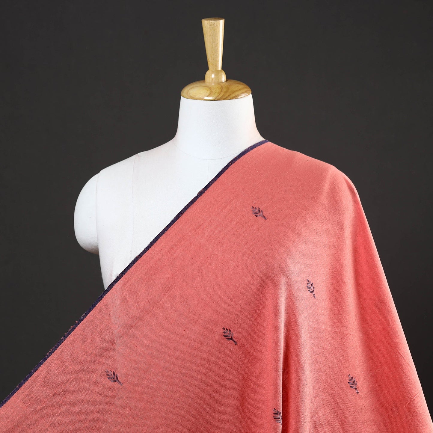  Organic Kala Cotton Handloom Buti Fabric 09 