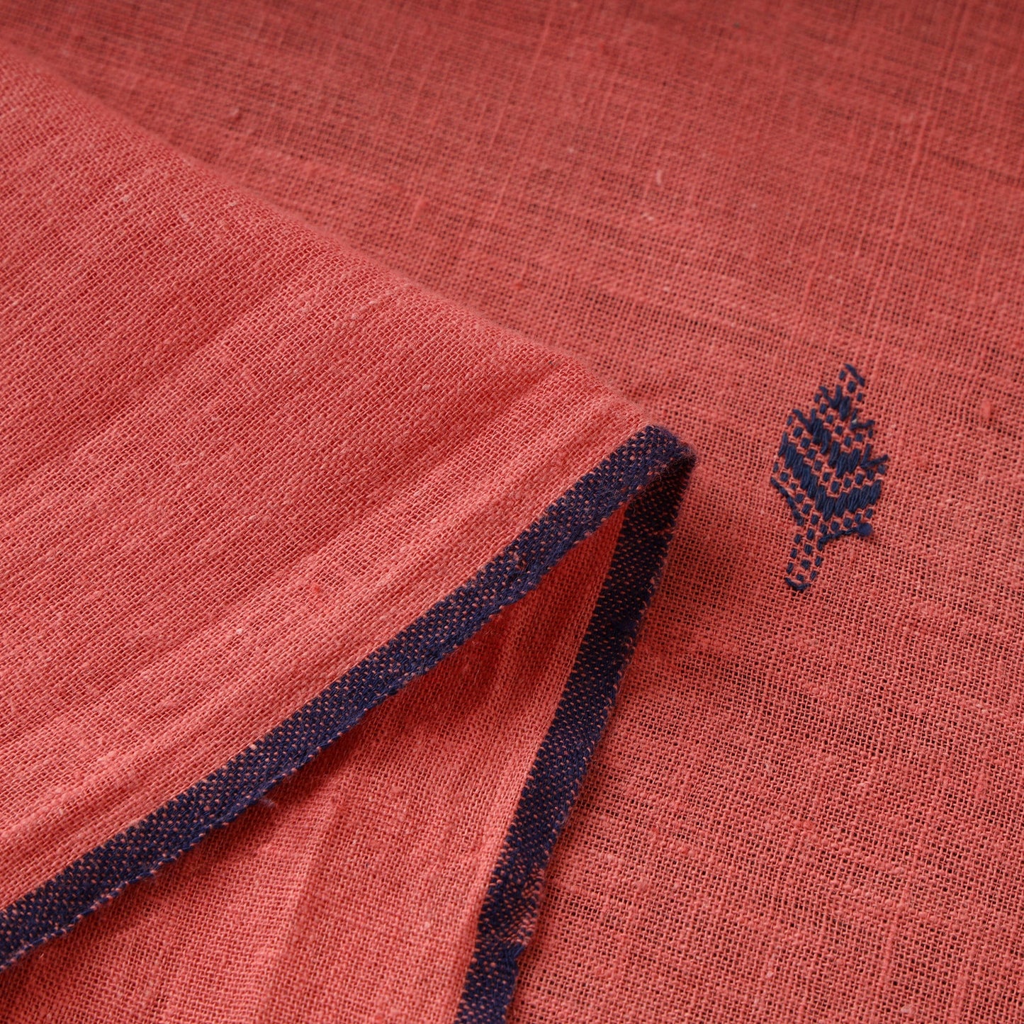  Organic Kala Cotton Handloom Buti Fabric 09 
