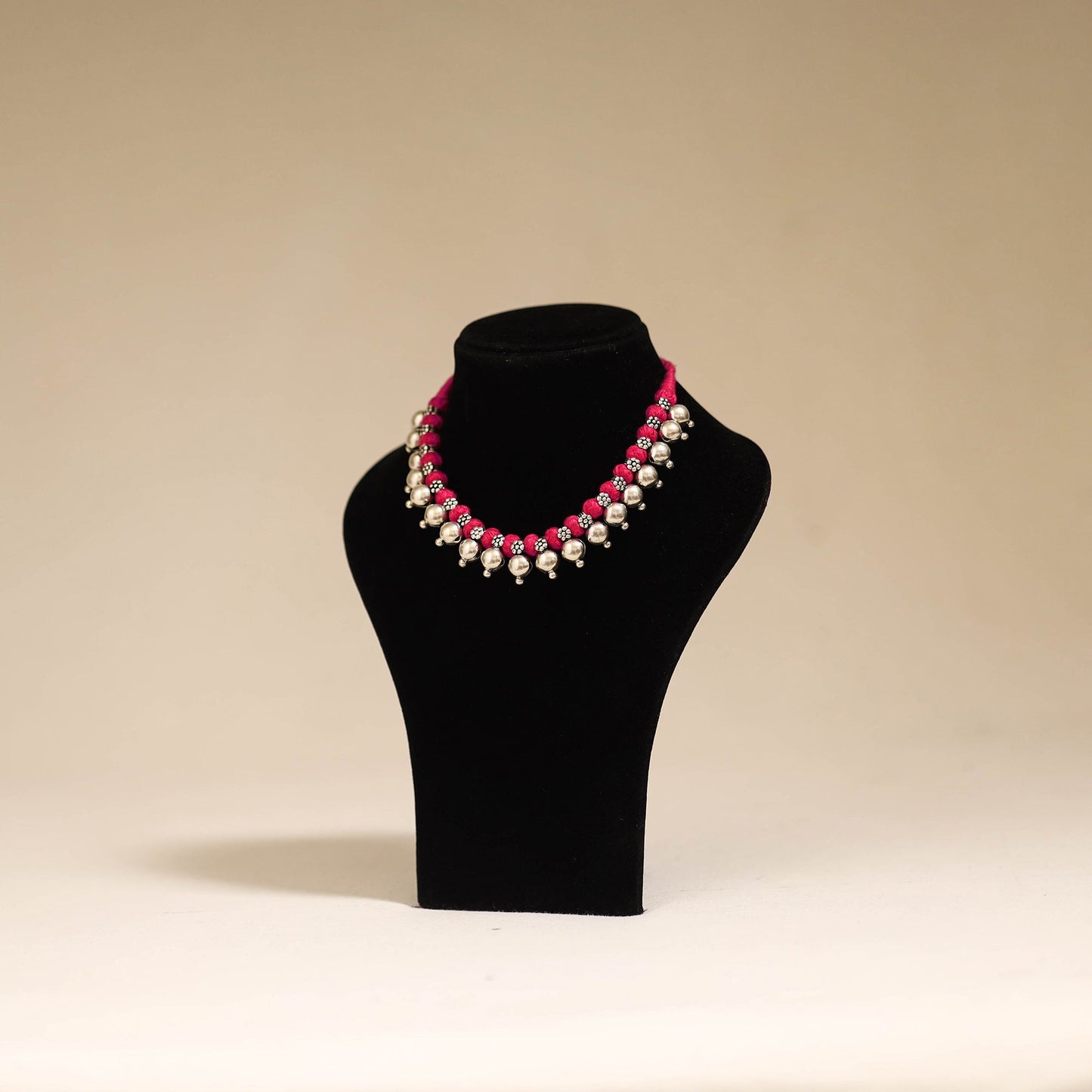 Patwa thread beads necklace by kailash 15 - handcrafted