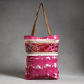 Buy Phulkari Embroidery Canvas Cotton Tote Bag Online at iTokri.com