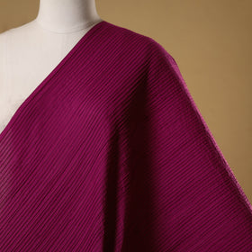 Pintuck plain cotton fabric 04 - handcrafted