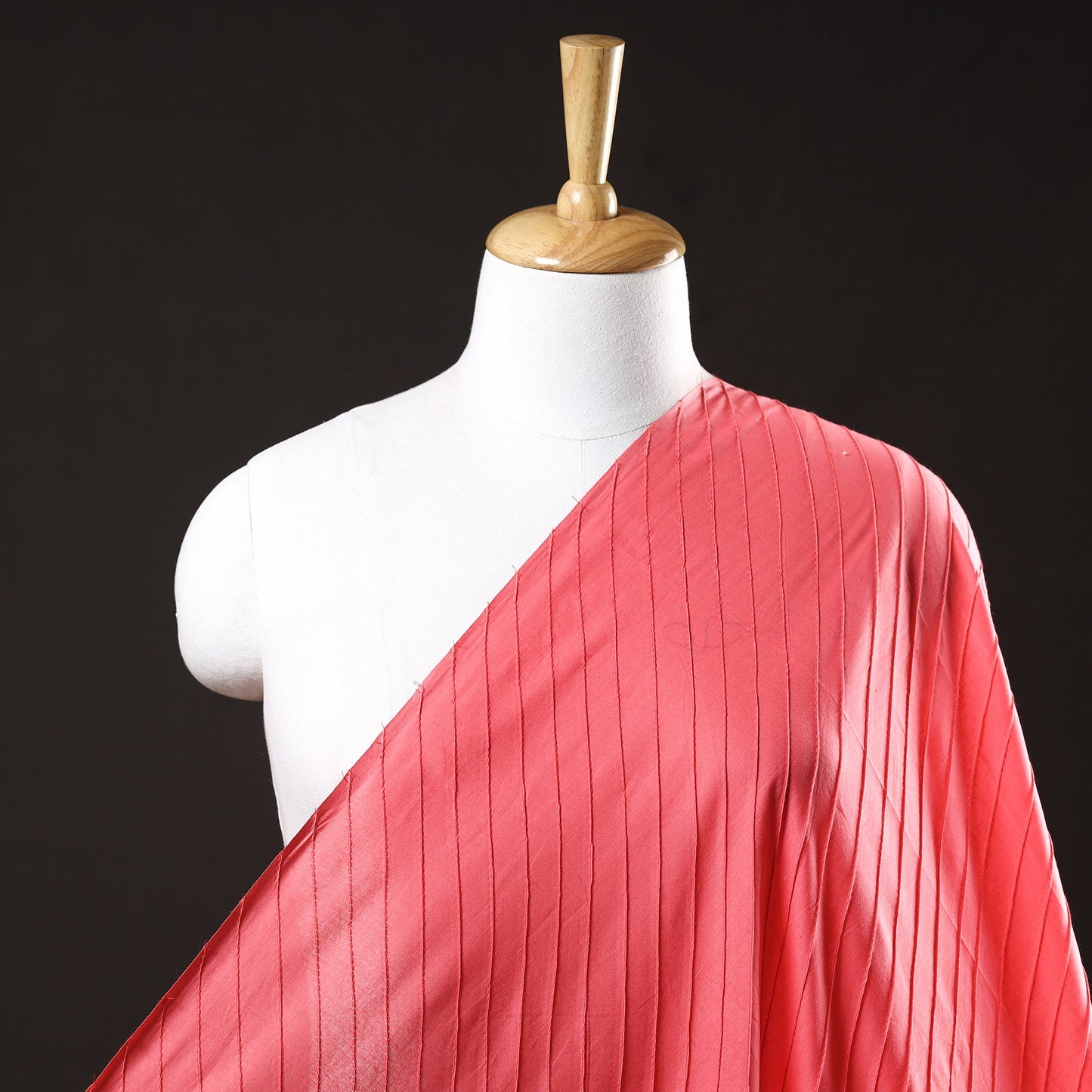  Pintuck Plain Pure Cotton Fabric 