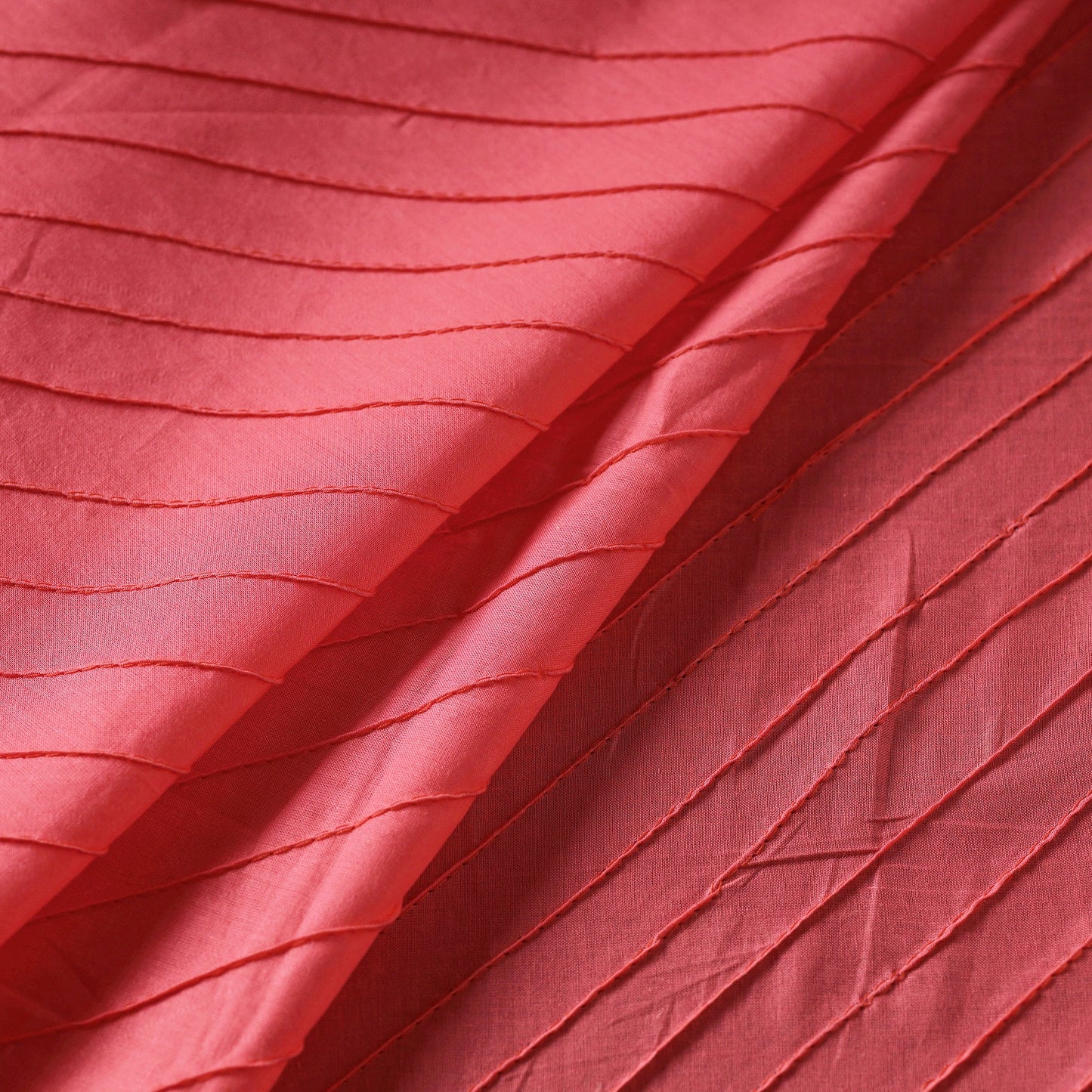  Pintuck Plain Pure Cotton Fabric 