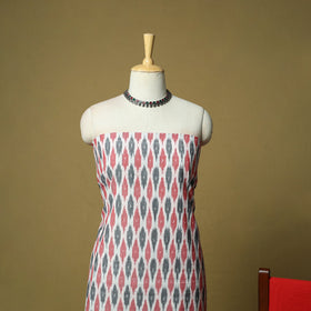 Pochampally ikat 3pc cotton unstitched dress material 36