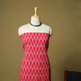 Pochampally ikat 3pc cotton unstitched dress material 42