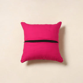 Pink - pochampally ikat cotton cushion cover 56