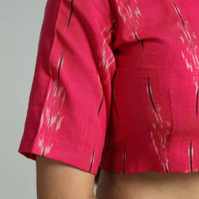 Buy Pochampally Ikat Cotton Stitched Blouse 26 Online at iTokri.com