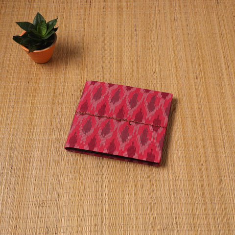 Pochampally ikat fabric cover handmade paper photo album (9