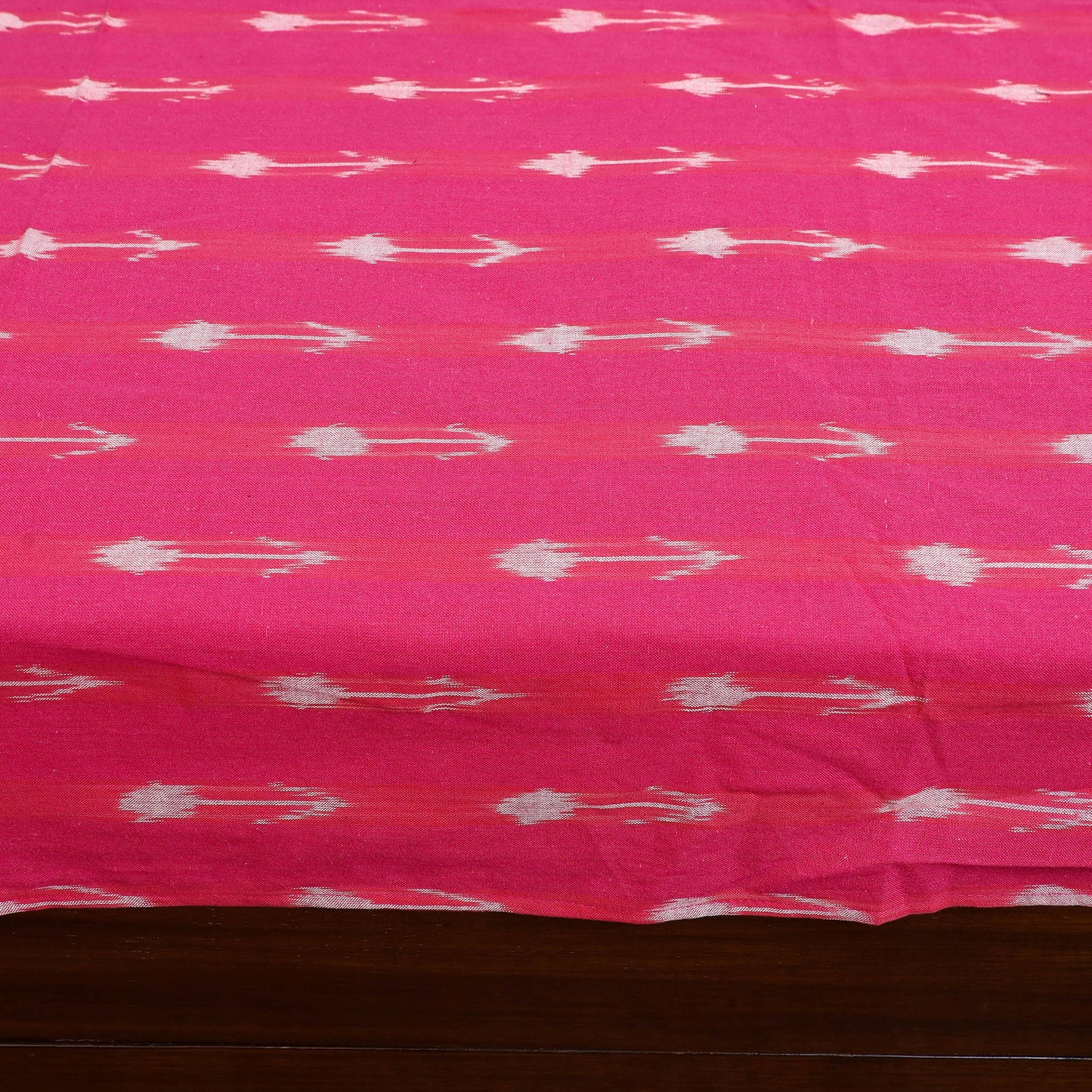 Pochampally Ikat with Sanganeri Patch Cotton Bedsheet Set