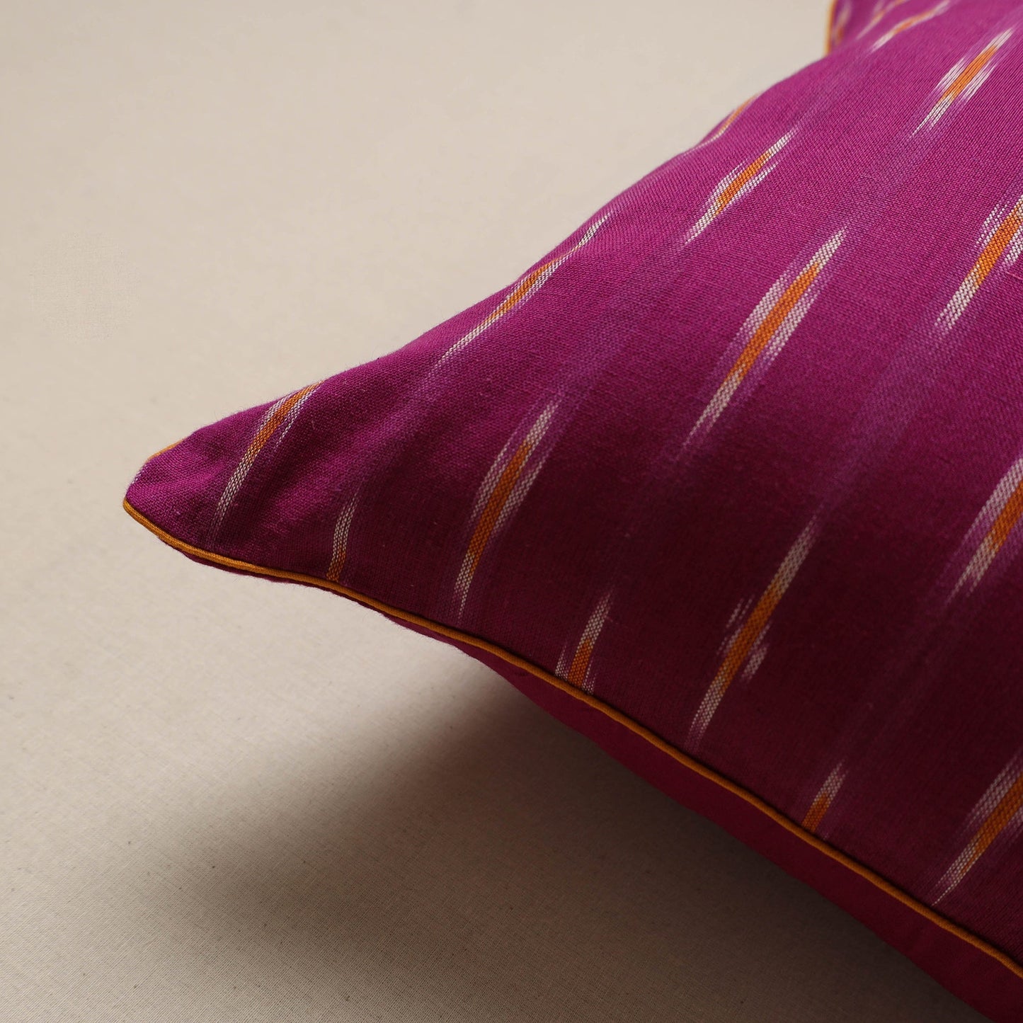 Pochampally ikat weave cushion cover 13 - handcrafted