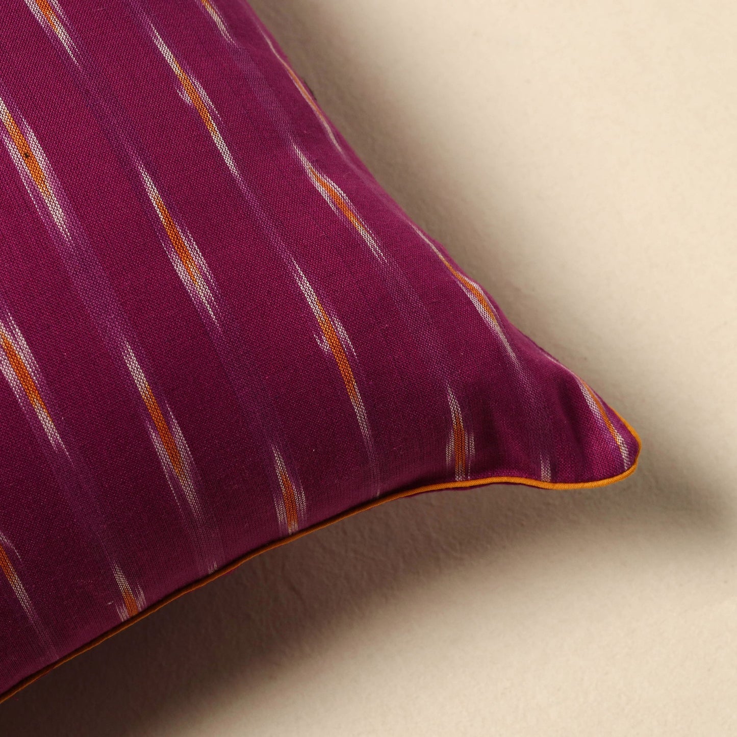 Pochampally ikat weave cushion cover 29 - handcrafted