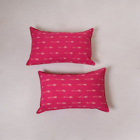 Pochampally ikat weave pillow cover (set of 2) 12