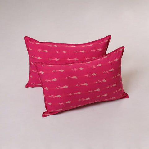 Pochampally ikat weave pillow cover (set of 2) 12