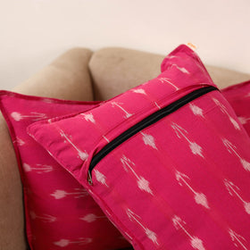 Pochampally ikat weave pillow covers (set of 2) 03
