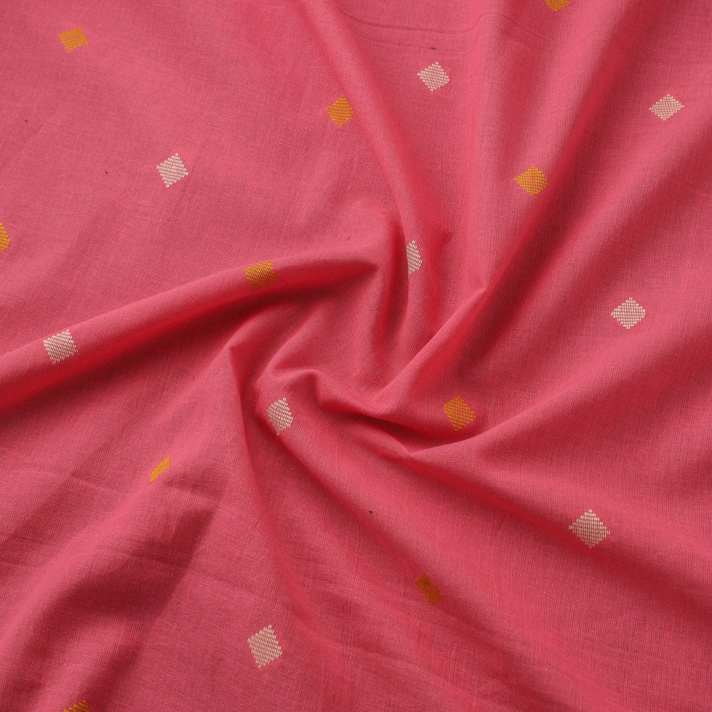 Prewashed cotton jacquard fabric 01 - handcrafted