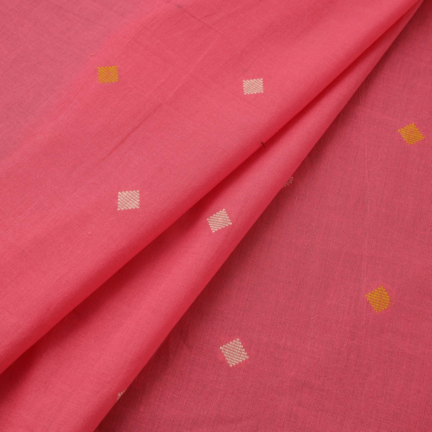 Prewashed cotton jacquard fabric 01 - handcrafted