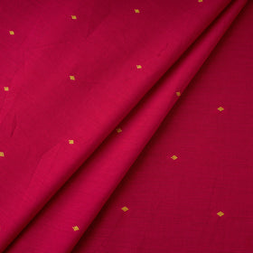 Pink Prewashed Cotton Jacquard Fabric