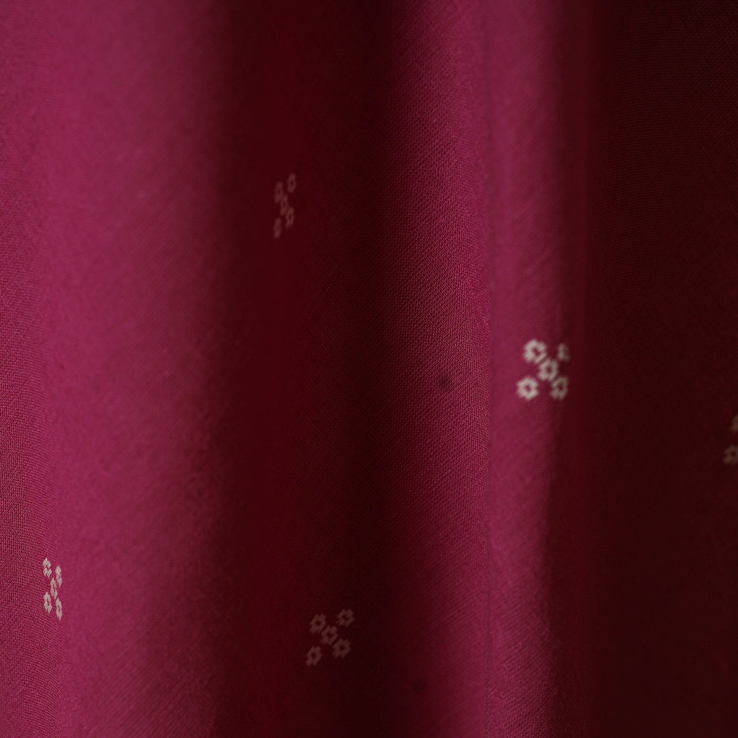 Pink - prewashed cotton jacquard fabric 03 - handcrafted