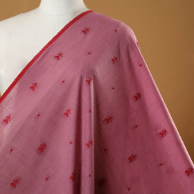 Pink - prewashed cotton jacquard fabric 13 - handcrafted