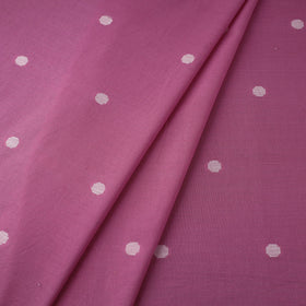 Pink - prewashed cotton jacquard fabric 14 - handcrafted