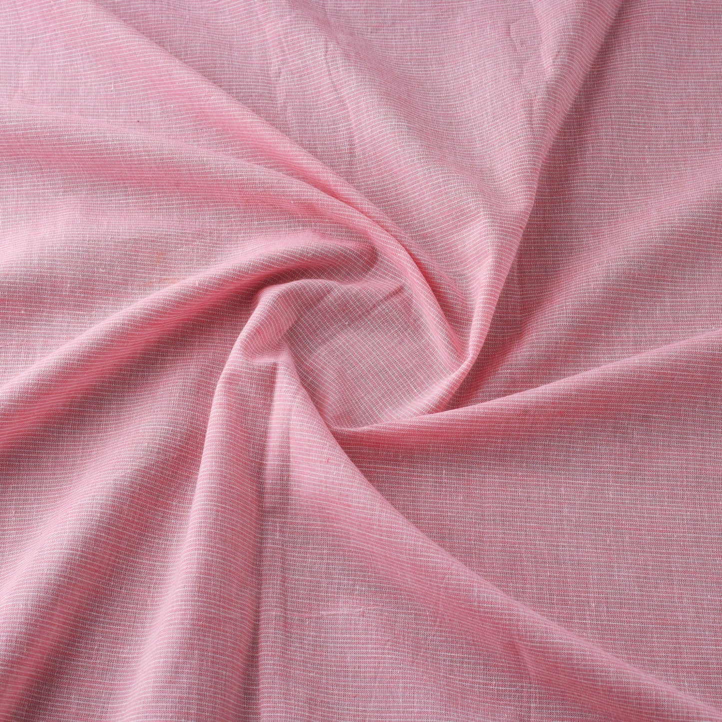 Pink Prewashed Cotton Jacquard Fabric