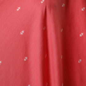 Red - prewashed cotton jacquard fabric 18 - handcrafted