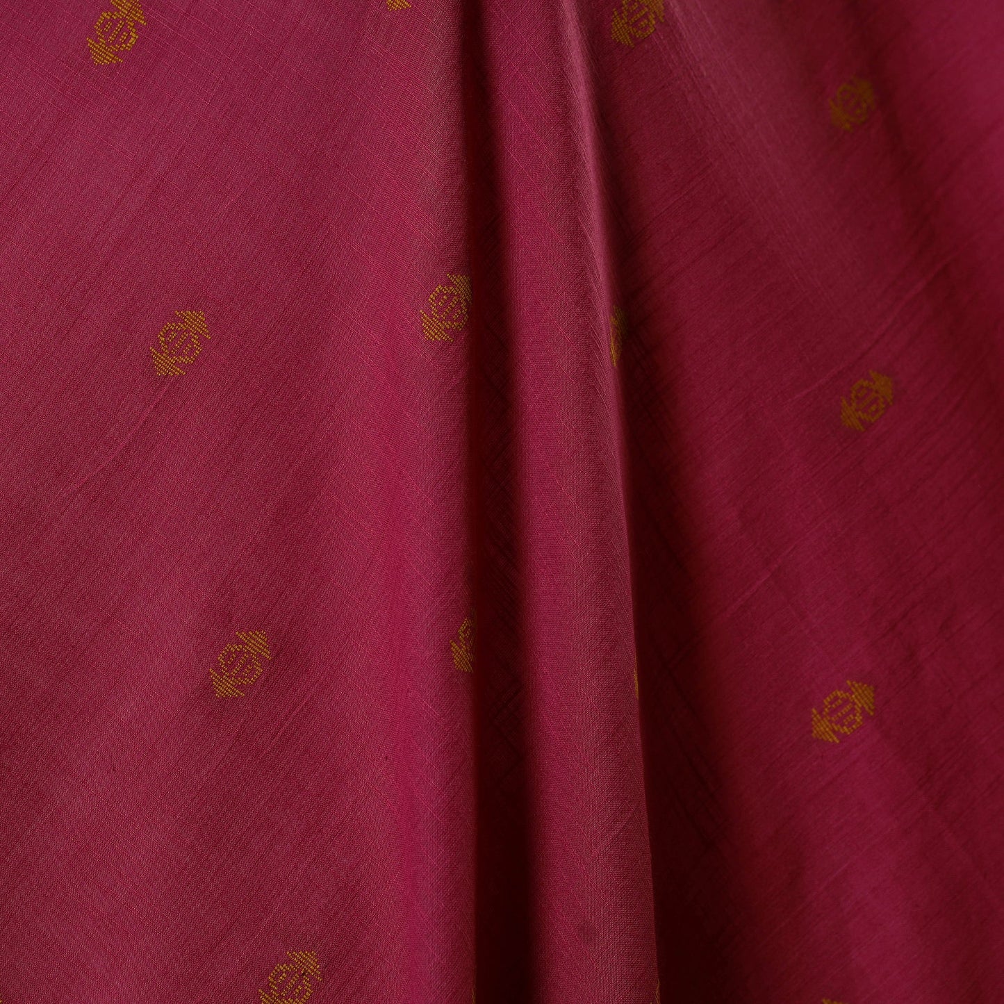 Pink - prewashed cotton jacquard fabric 22 - handcrafted