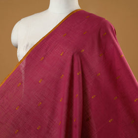 Pink - prewashed cotton jacquard fabric 23 - handcrafted