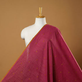 Pink - prewashed cotton jacquard fabric 23 - handcrafted