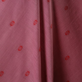 Pink - prewashed cotton jacquard fabric 25 - handcrafted