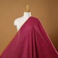 Pink - prewashed cotton jacquard fabric 26 - handcrafted