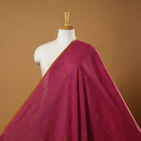 Pink - prewashed cotton jacquard fabric 26 - handcrafted