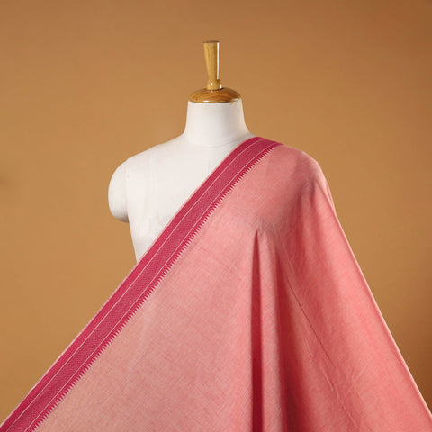 Pink - prewashed cotton jacquard fabric 30 - handcrafted