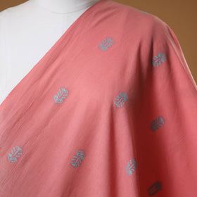 Pink - prewashed cotton jacquard fabric 32 - handcrafted