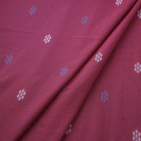 Pink Prewashed Cotton Jacquard Fabric