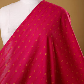 Pink - prewashed cotton jacquard weave fabric 24