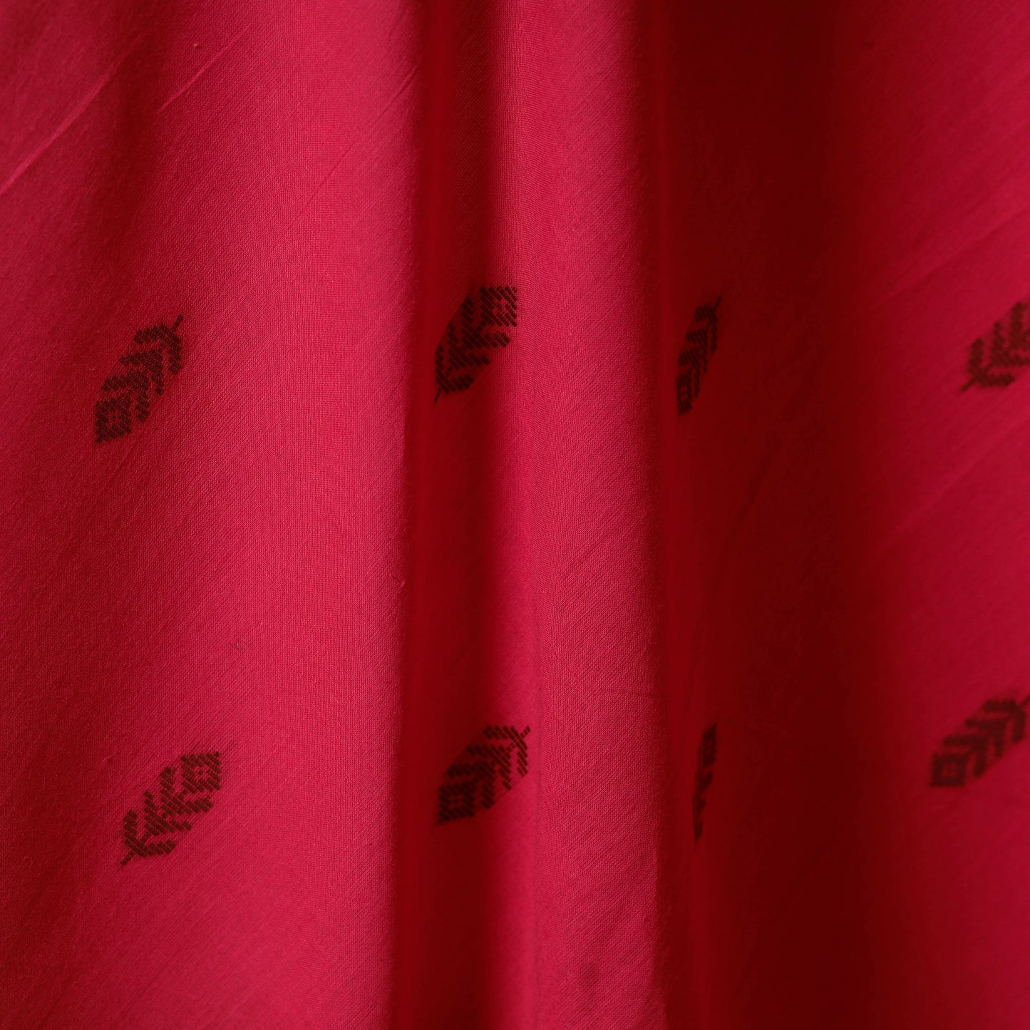 Pink - prewashed cotton jacquard weave fabric 25